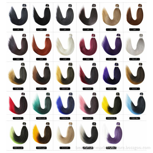 wholesale private label hot water setting prestretched easy braid bulk synthetic yaki colored ombre pre stretched braiding hair